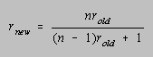 formula